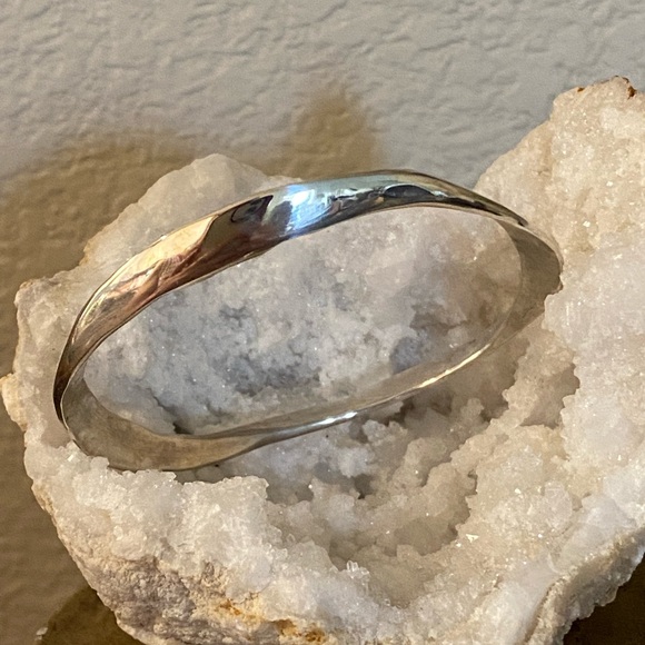 Sterling Bangle - Picture 2 of 8